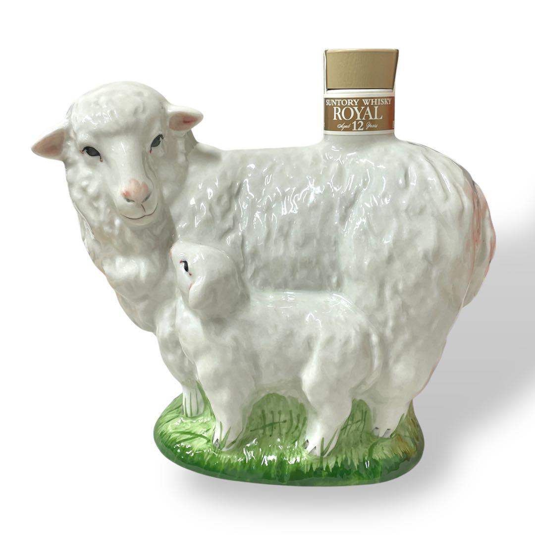 【未開栓】SUNTORY  12年/2003 未（ひつじ）/干支ボトル