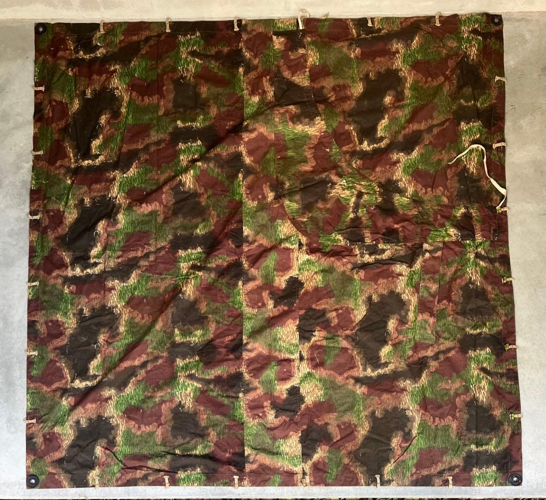 ３枚セット チェコスロバキア軍 軍幕 チェコ軍幕 テント キャンプ 実物 タープ