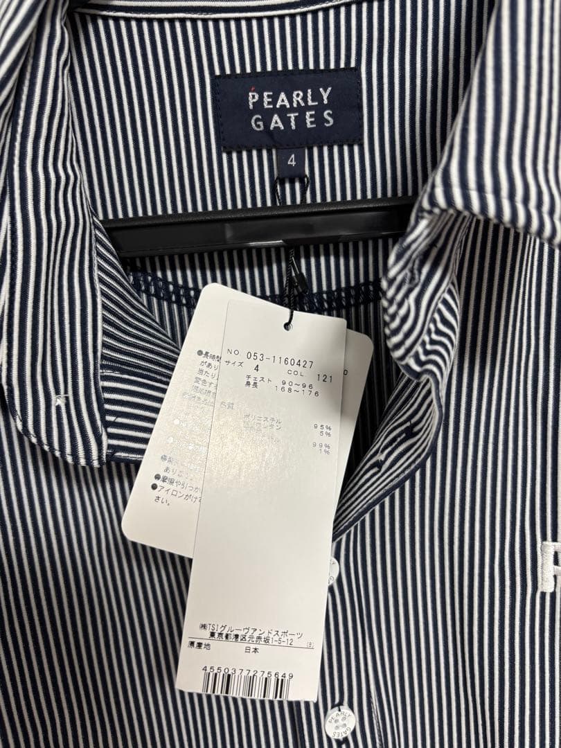 PEARLY GATES パーリーゲイツ メンズ ポロシャツ 4 Mサイズ