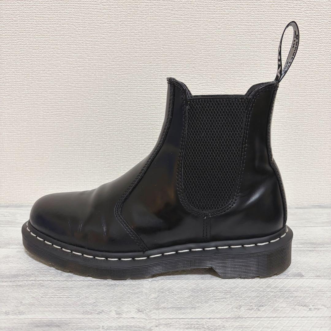 【ドクターマーチン 】2976 ホワイトステッチ チェルシーブーツ サイドゴア