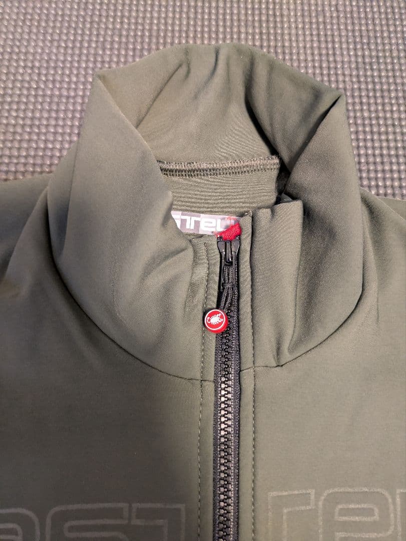 castelli　TUTTO NANO RoS JERSEYサイズLカーキ