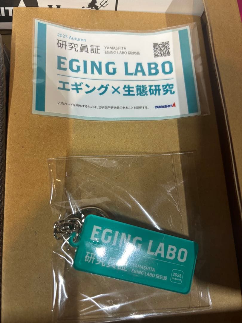 ヤマシタEGI-OH エギングラボ　3号　エギ王Ｋ　虹　メジナ　新品未使用