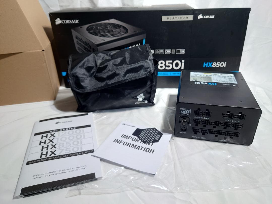 CORSAIR HX850i PLATINUM プラチナ 850W 電源ユニット