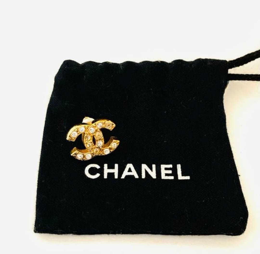 希少！　CHANEL シャネル　★ 正規品　ピアス　イヤリング　ゴールド　ココ