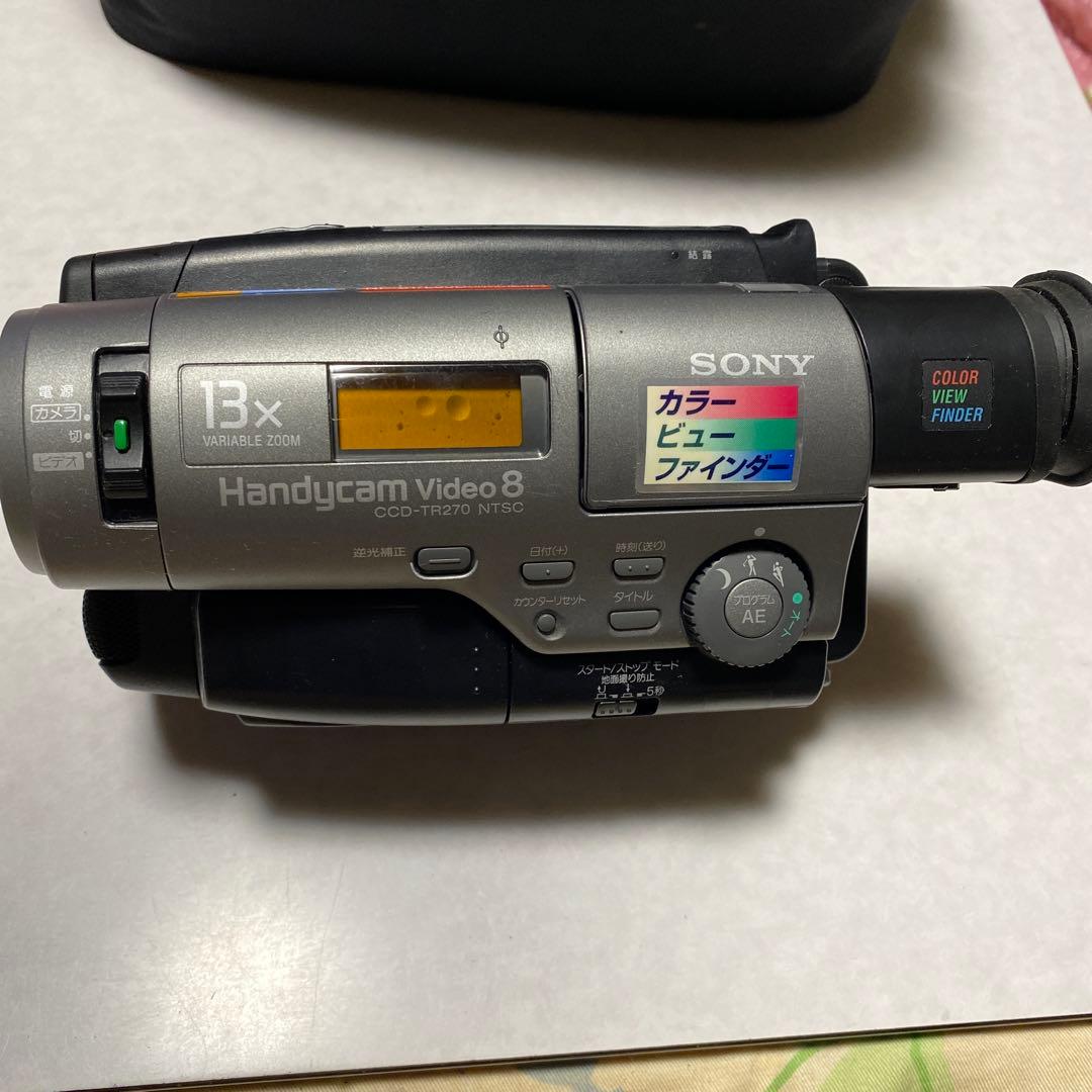 訳あり　SONY Video8 Handycam CCD-TR270 ②