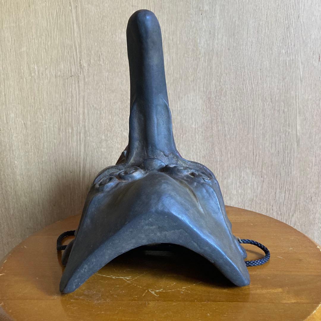 伝統的な日本の面 長い鼻　天狗