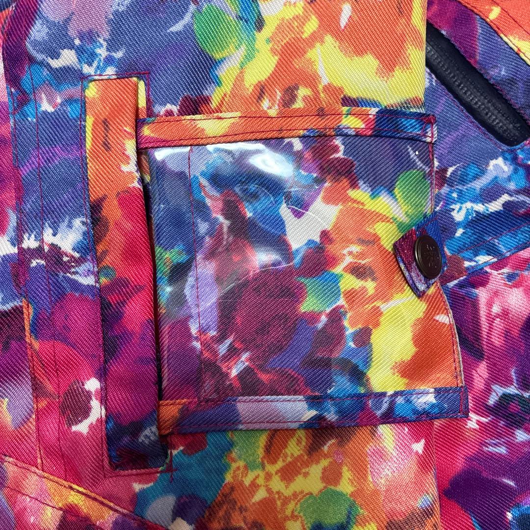 ICEPARDAL女性用カラフル花柄 スキーウェア