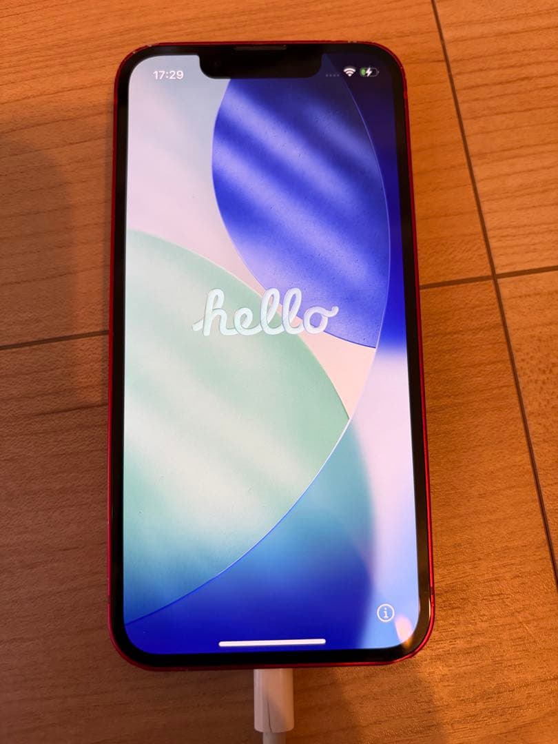 iPhone 13mini レッド本体