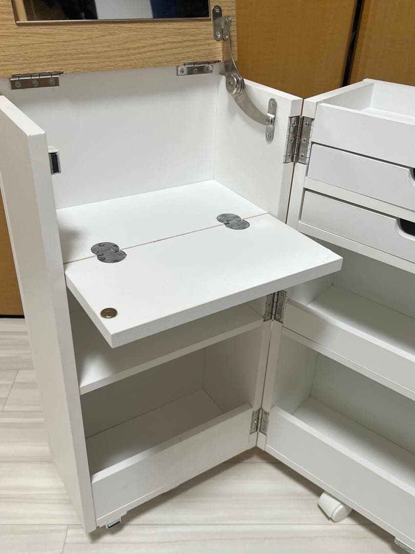 コンパクト ドレッサー コスメワゴン