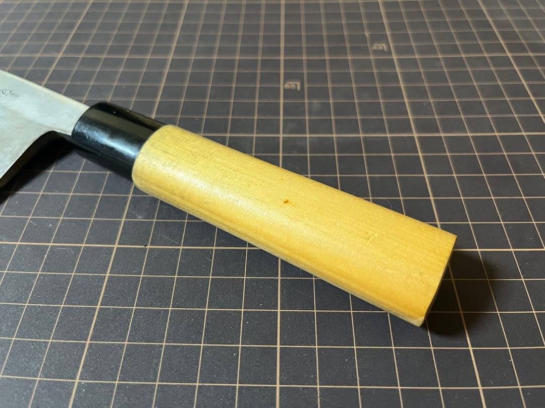 安来鋼 青鋼 出刃包丁 刃渡り15cm 未使用 青紙鋼 包丁