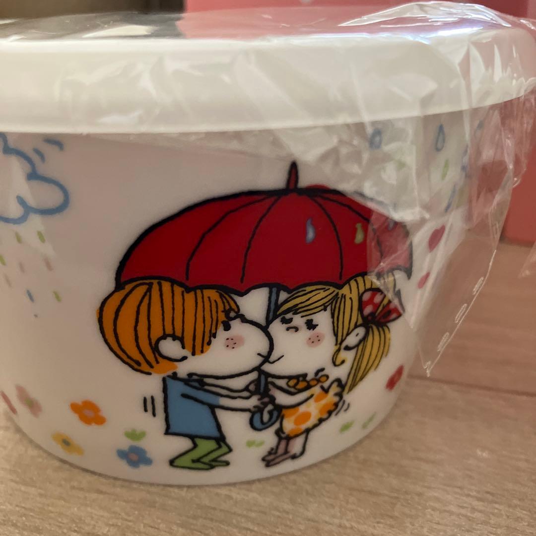 水森亜土　食器　高密封パック　レンジパック　平成レトロ　激レア