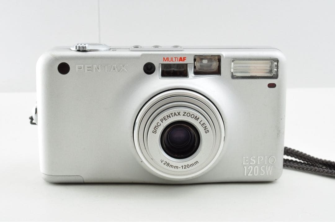 動作確認済　PENTAX ESPIO 120SW シルバー ペンタックス