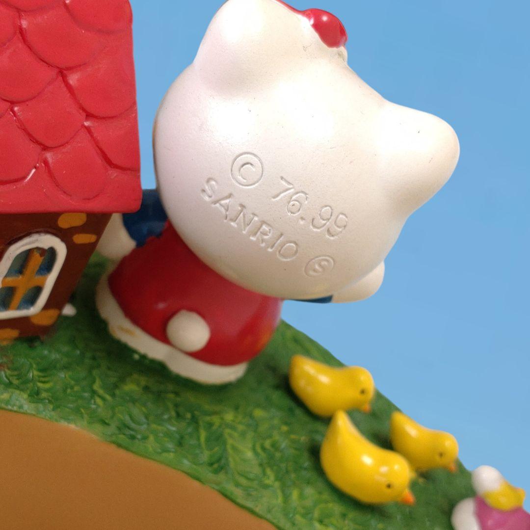 ♡激レア♡　ハローキティ・キャシー　陶器フラワーポット　プランター　ジオラマ