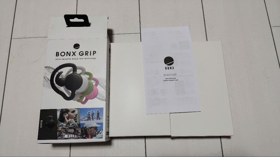 【新品未使用】BONX GRIP BX2-MBK4 トランシーバー