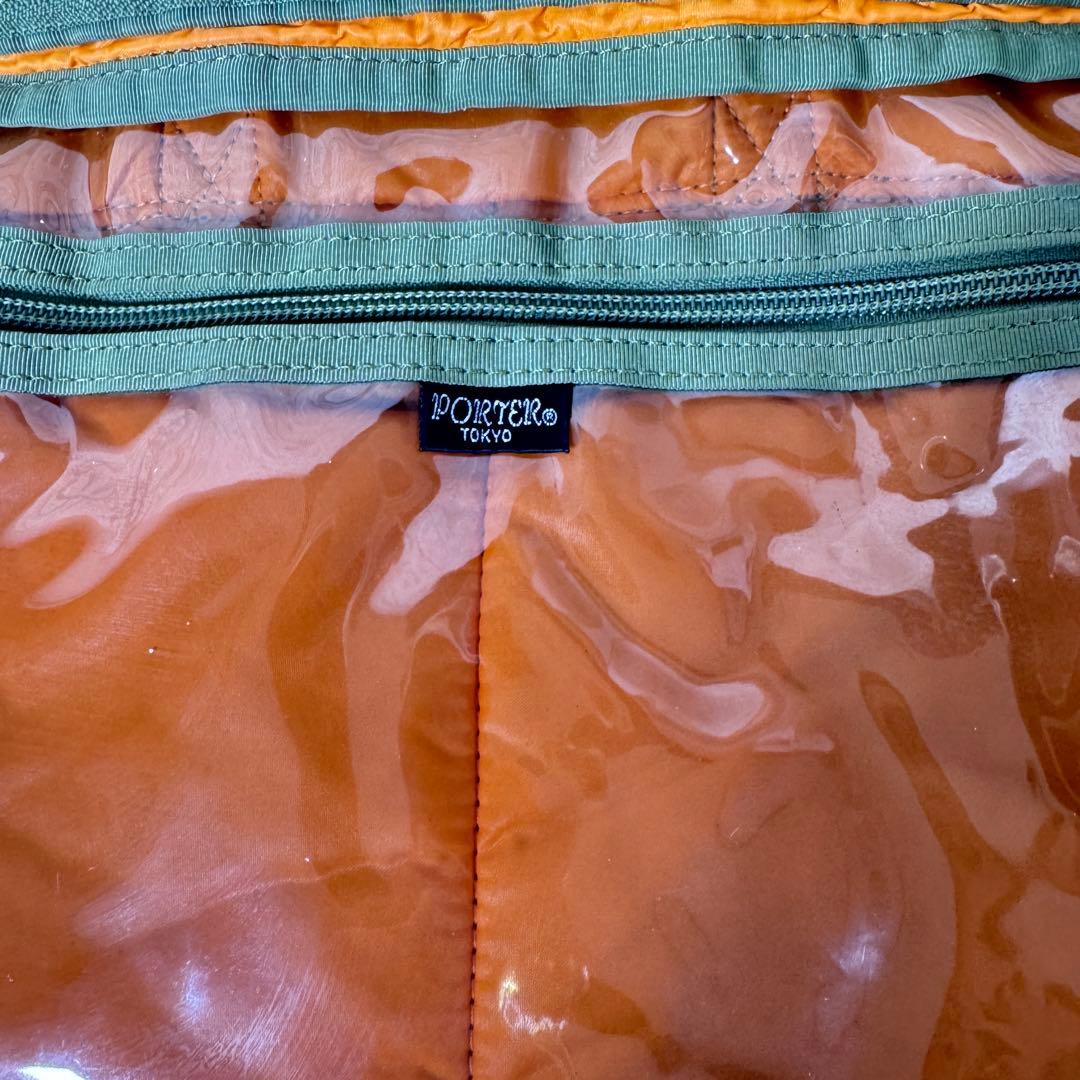 吉田カバン POTER タンカー オリーブ色 ビジネスバッグ　ブリーフケース