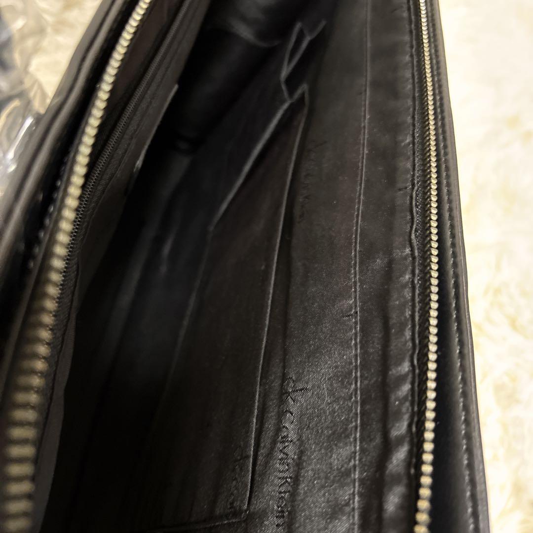 【新品】  カルバンクライン　ビジネスバッグ　A4収納　黒