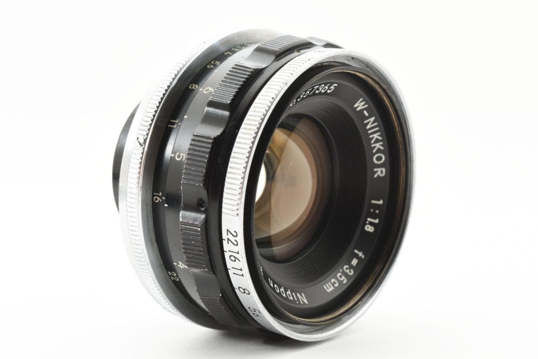日本光学 Nikon W-NIKKOR 3.5cm 35mm F/1.8 S