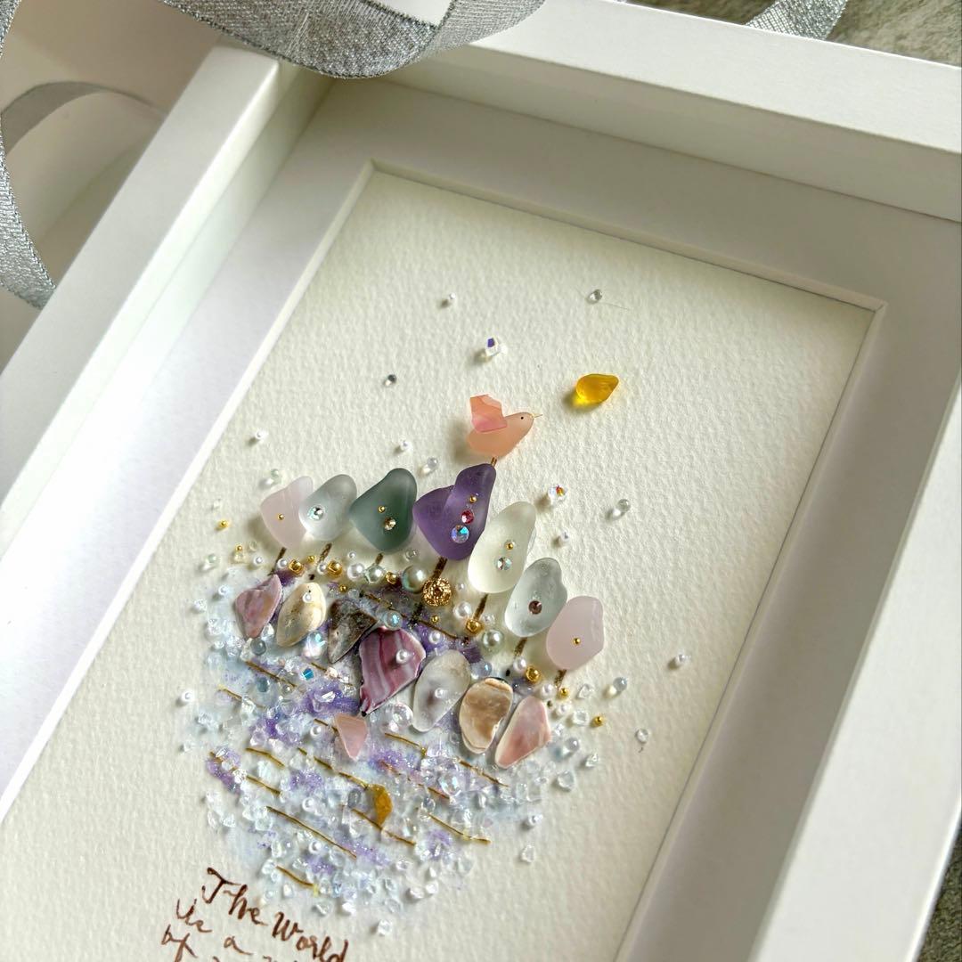 figmari オーダー受付　シーグラスアート