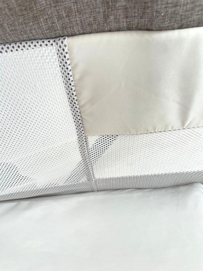 お値下げ！ブラウン メッシュ ベビーベッド