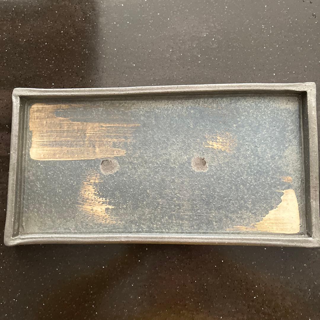 信楽焼　リバーシブル　角皿　お皿　食器