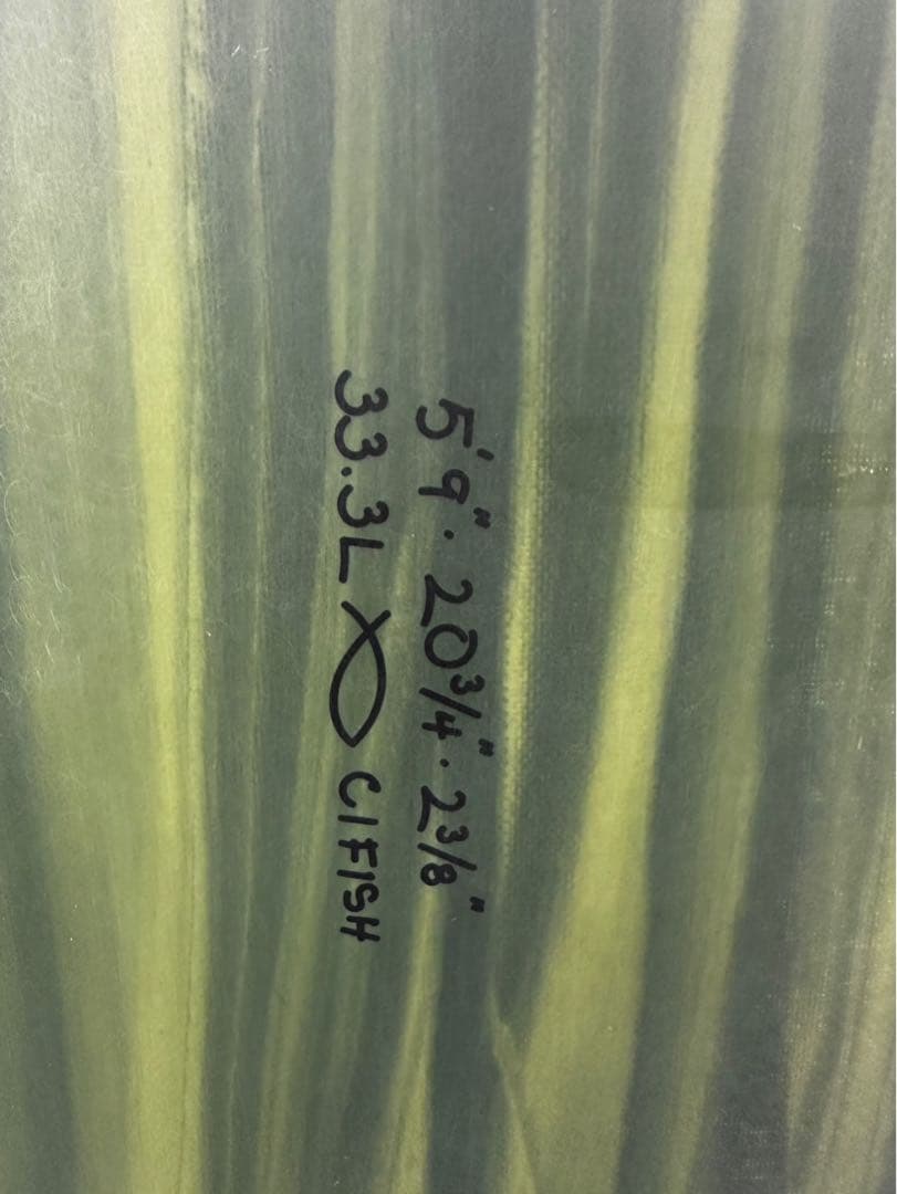 サーフィン・ボディボード CIFISH THUNDERBOLT 5'9 33.3L