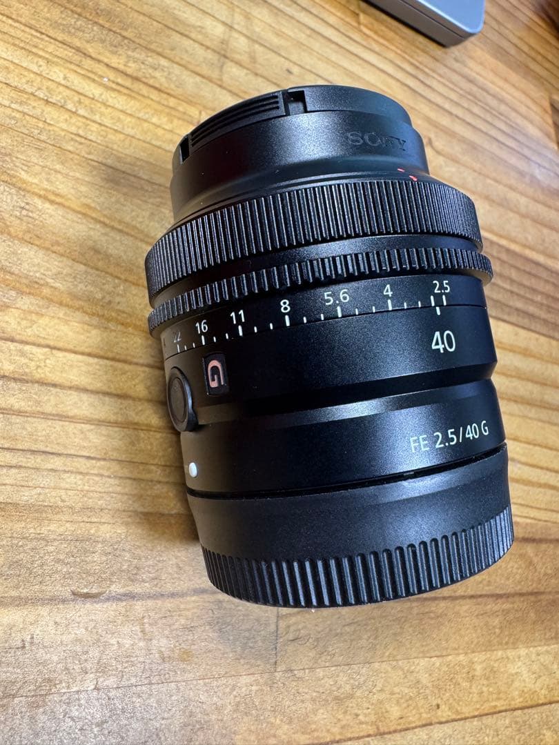 【極美品】SONY SEL40F25G 単焦点40mm