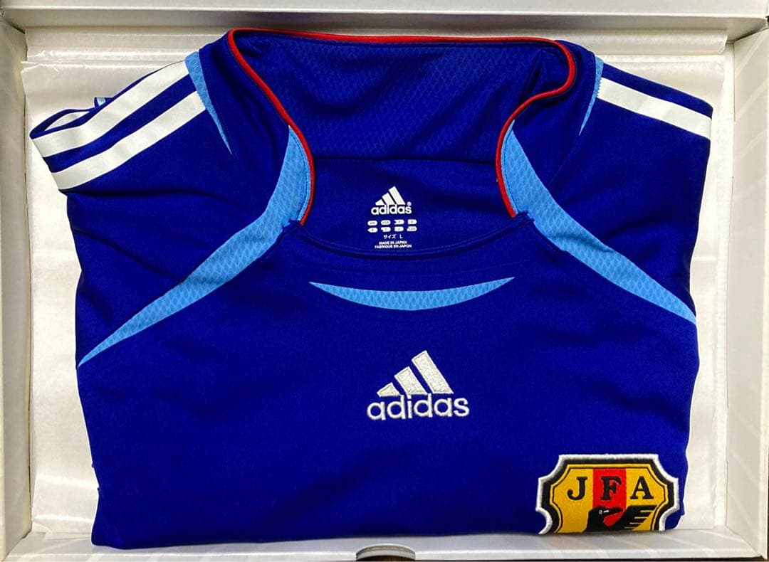 adidas 2006 サッカー 日本代表 オーセンティック ユニ ホーム L