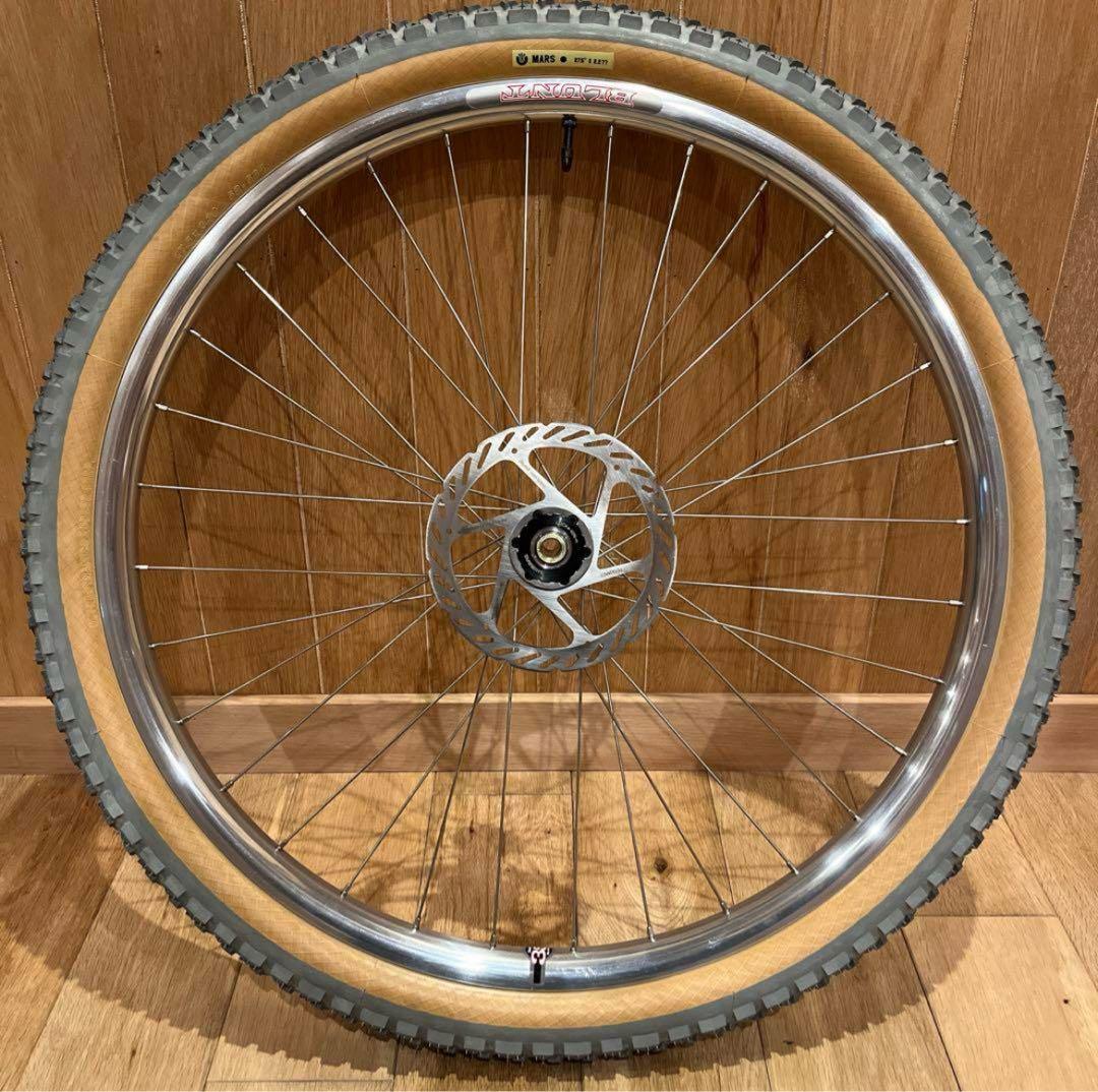 新品 velocity blunt 35 rim polish 650b 手組み