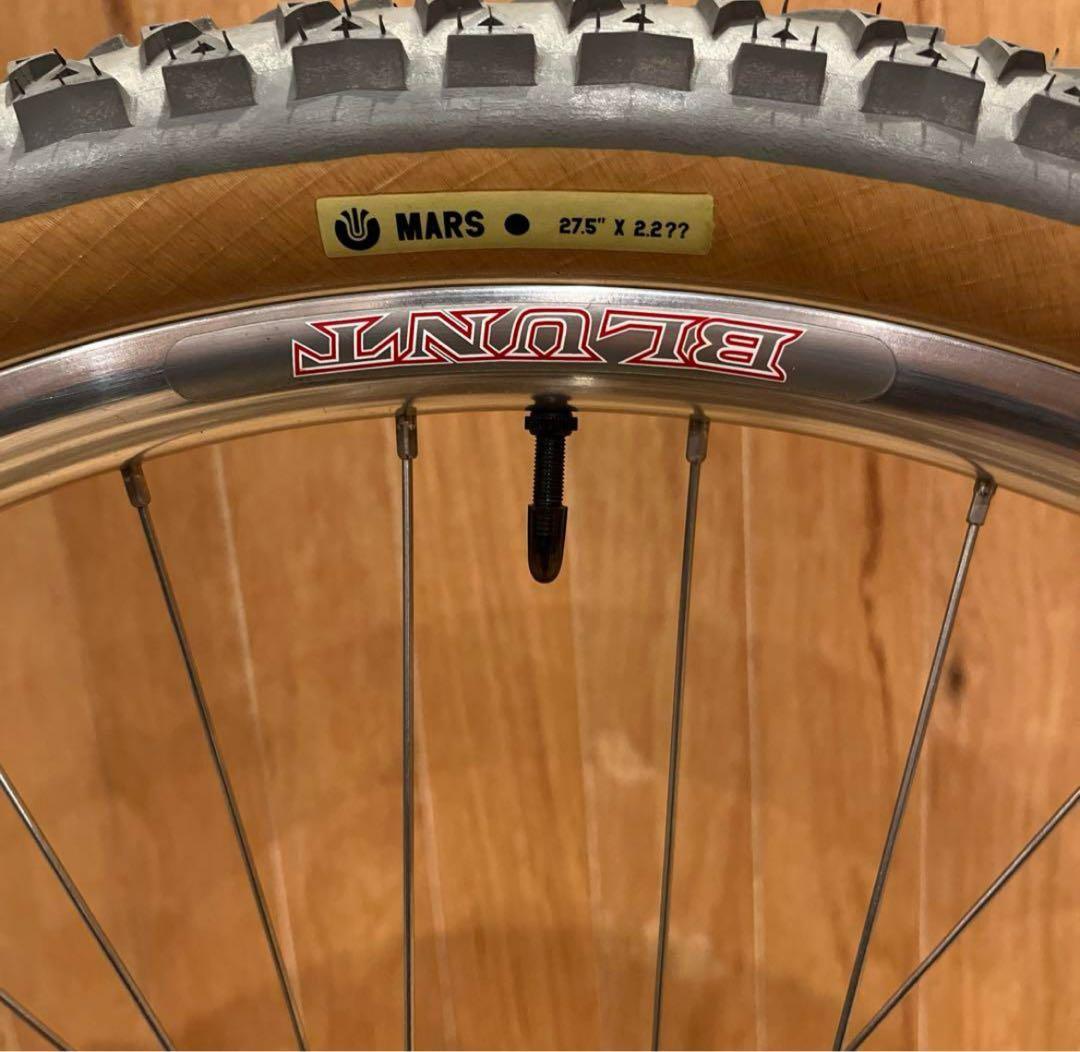新品 velocity blunt 35 rim polish 650b 手組み