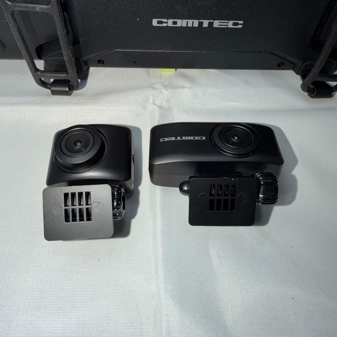 コムテック ミラー型ドライブレコーダー ZDR048中古品