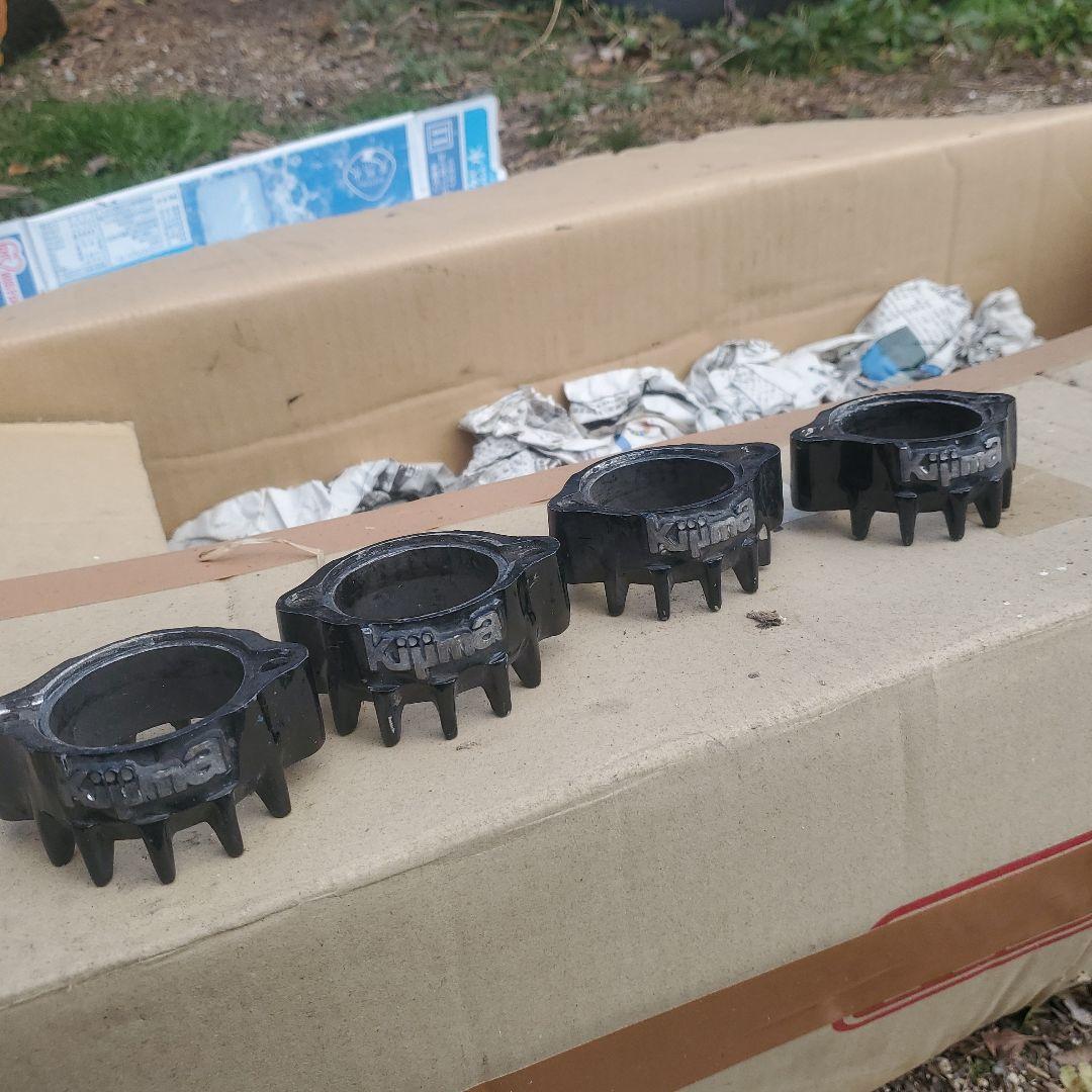 CBX400F用Kijima マフラー部品 フランジ4個セット