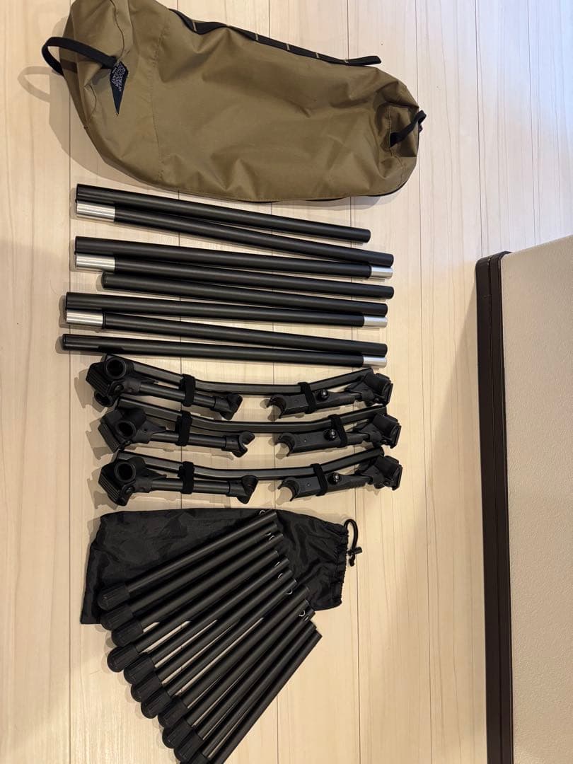 BROOKLYN OUTDOOR COMPANY 2Way コット カーキ