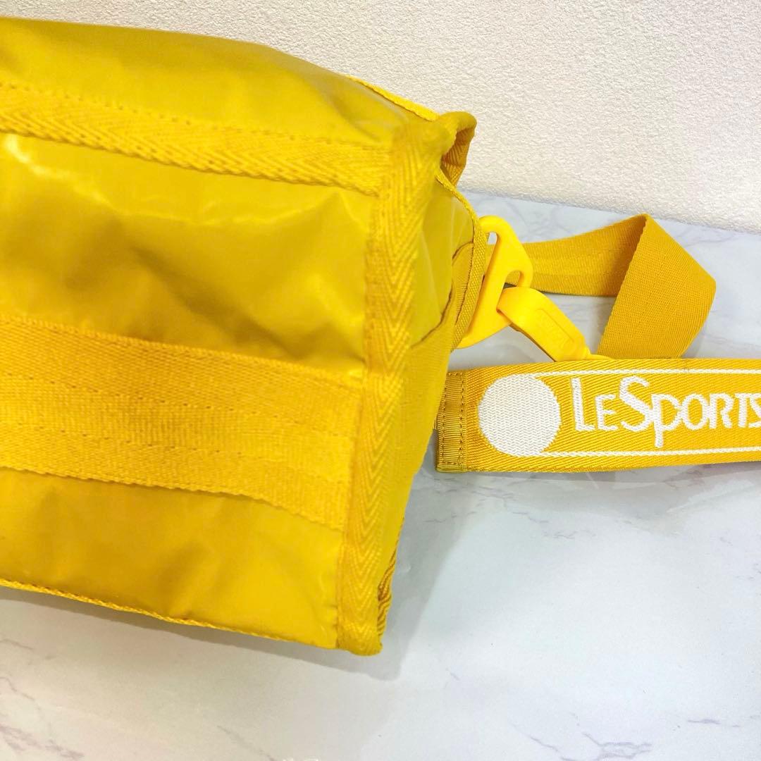 レスポートサック　ひとりっぷ　バイクボストン　ショルダーバッグ　イエロー