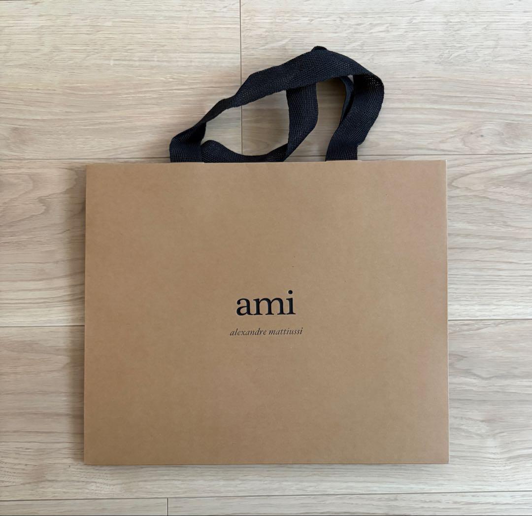 【極美品】AMI Paris アミパリス ハートロゴ スウェット（ブラック・S)