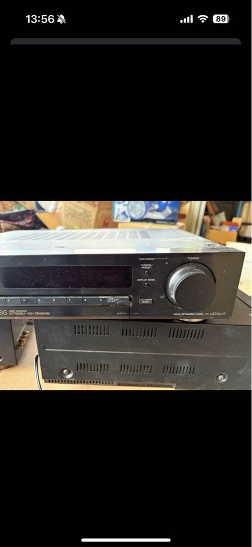 希少 SONY ST-333ESG FM/AMステレオチューナー