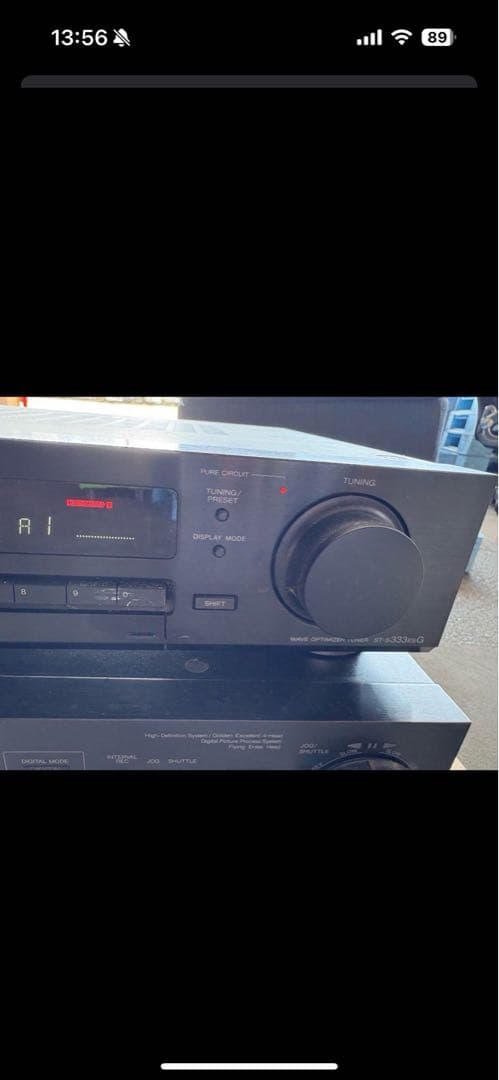 希少 SONY ST-333ESG FM/AMステレオチューナー