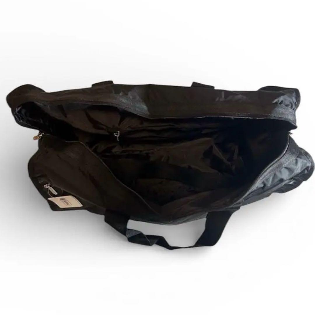 レスポートサック　 ボストンバッグ　 黒無地　 ポーチ付