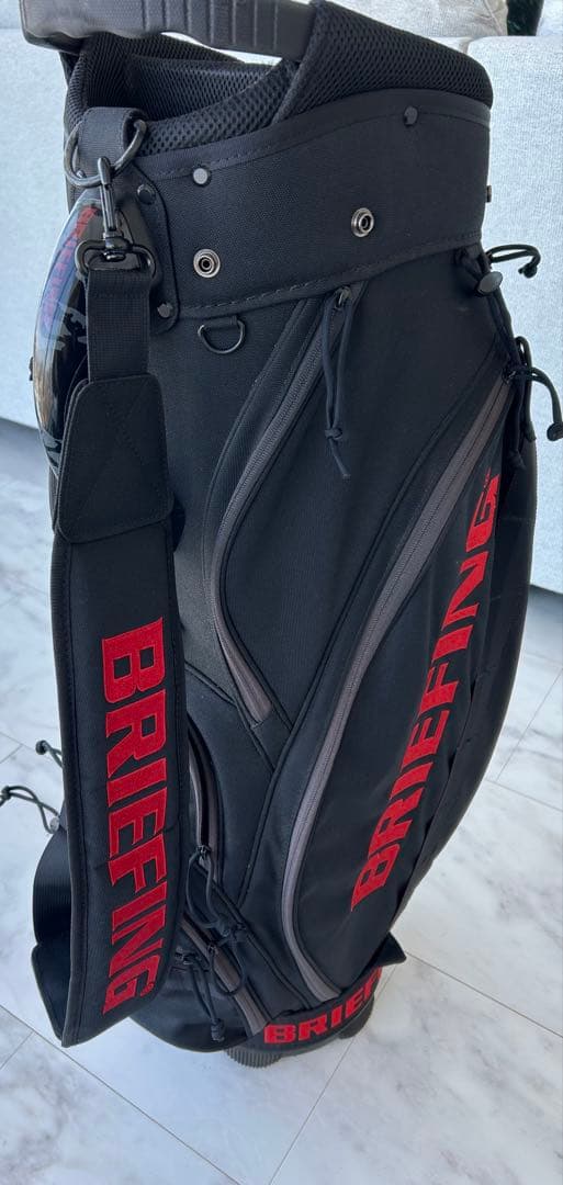 BRIEFING ブラックゴルフバッグ　CR-5 #04