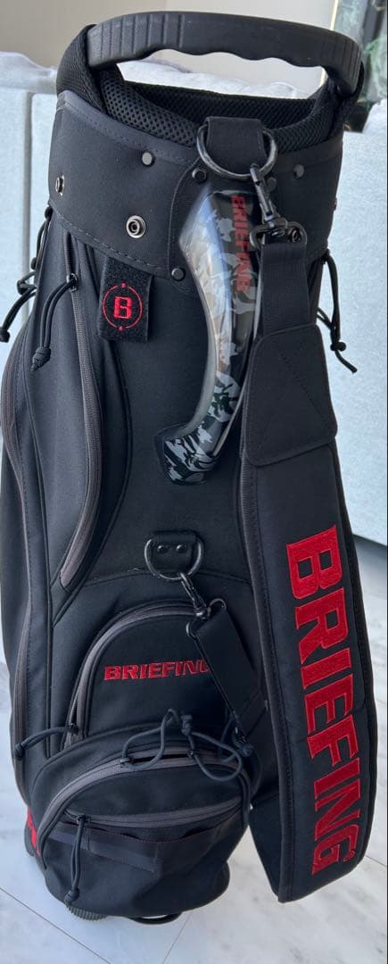 BRIEFING ブラックゴルフバッグ　CR-5 #04