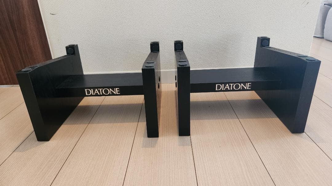 DIATONE スピーカースタンド(ペア) ブラック