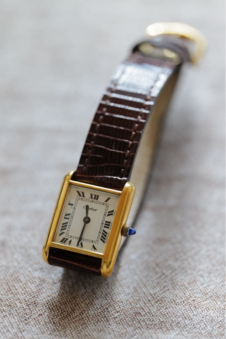 程度良好！カルティエのプレマストタンクSM