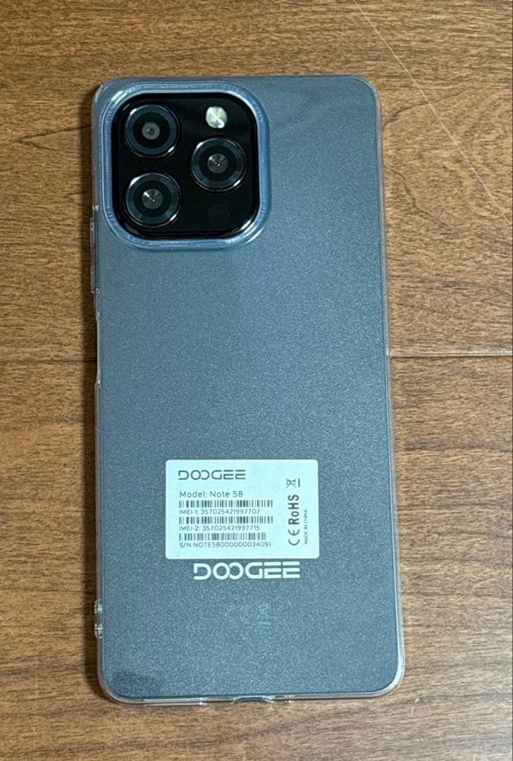 Android16❣️SIMフリー スマホ DOOGEE Note5 128GB