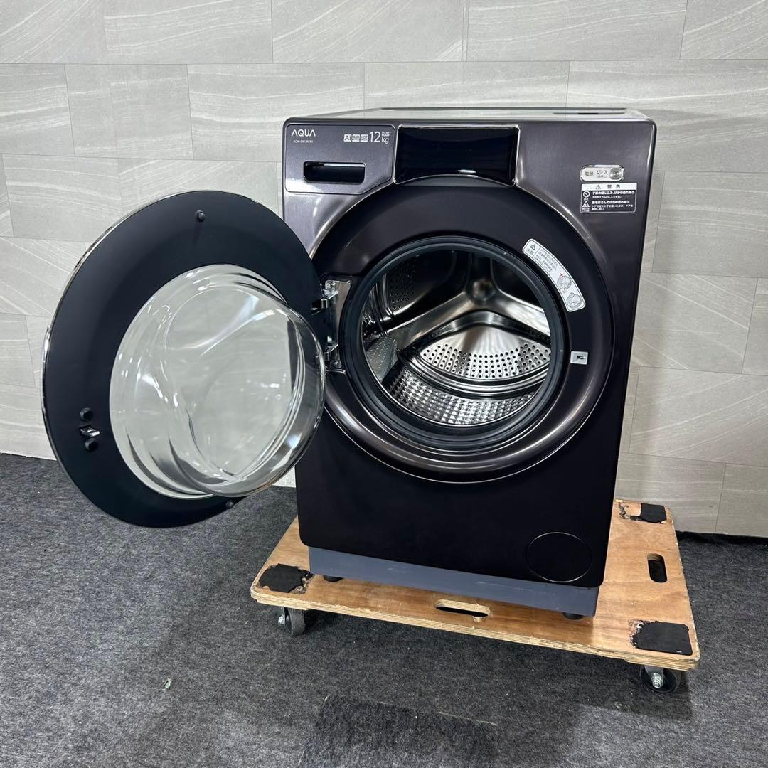 AQUA ドラム式洗濯機 AQW-DX12N 12kg 2022年製 d4534