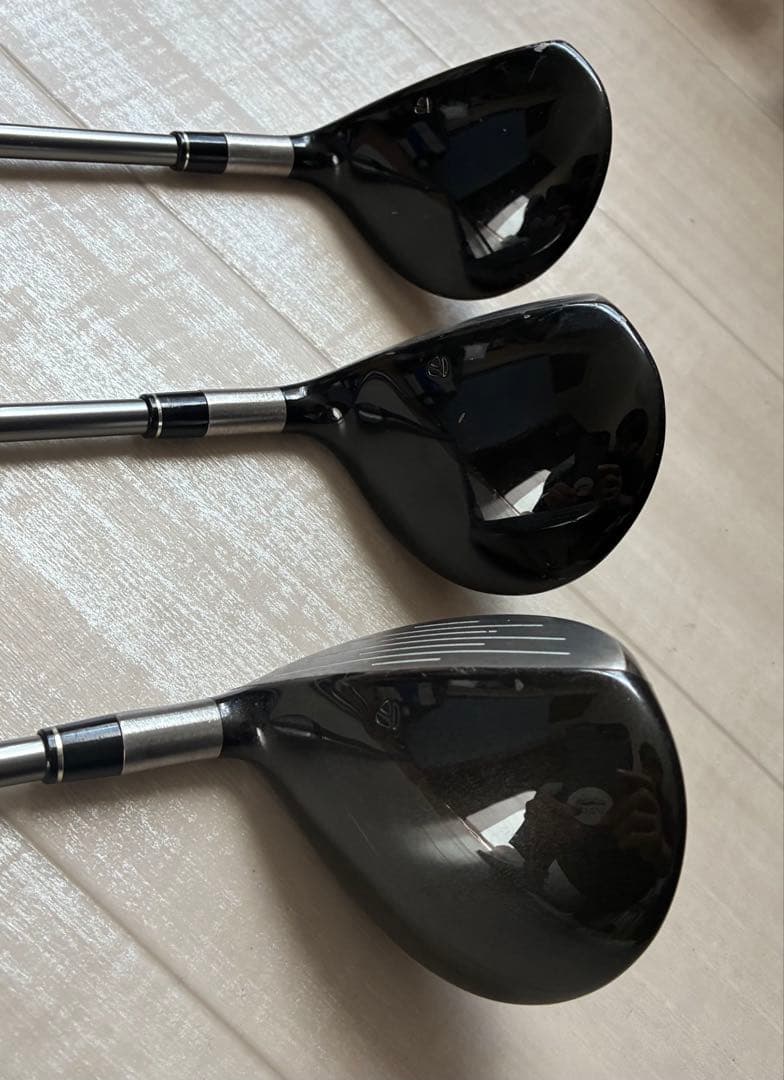 テーラーメイド ウッドdraw r7の5と7 & v steel 3セット