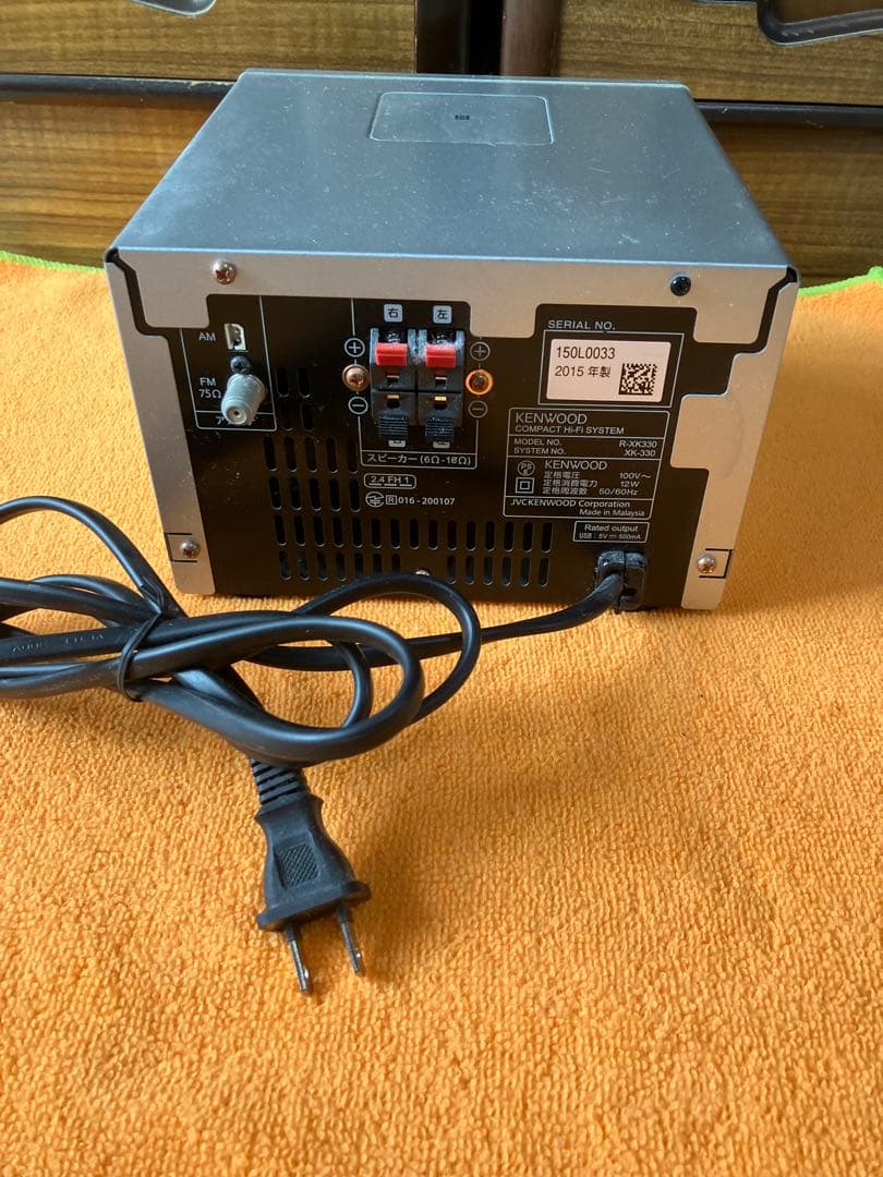 KENWOOD XK-330 ミニコンポ 1台 ハイレゾ対応。