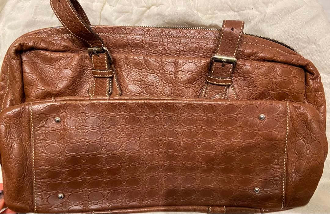 Vivienne Westwood ブラウンレザー バッグ