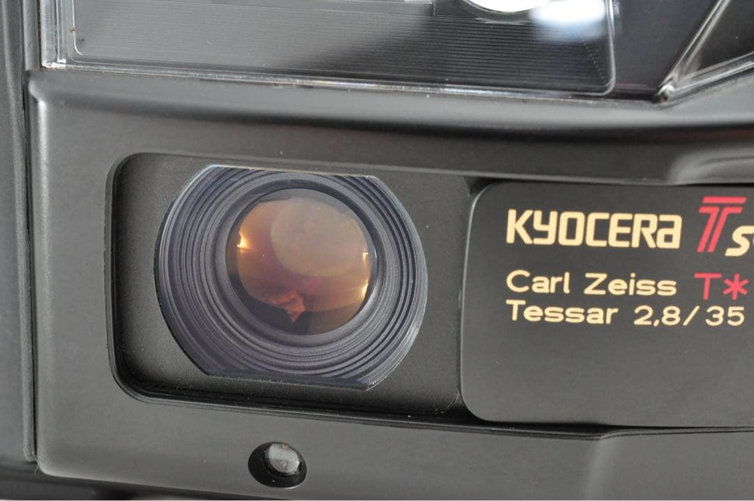 美品 KYOCERA T scopeフィルムカメラ Carl Zeissレンズ
