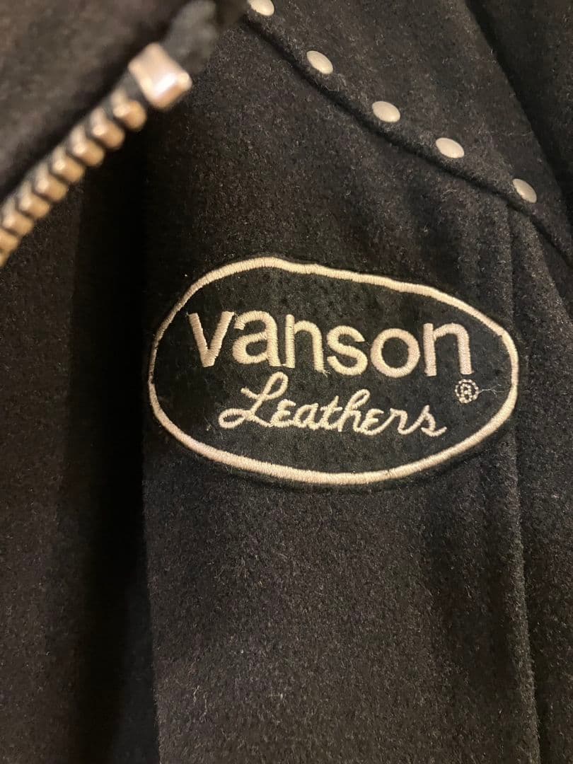 vanson スタッズ付きコート XXL