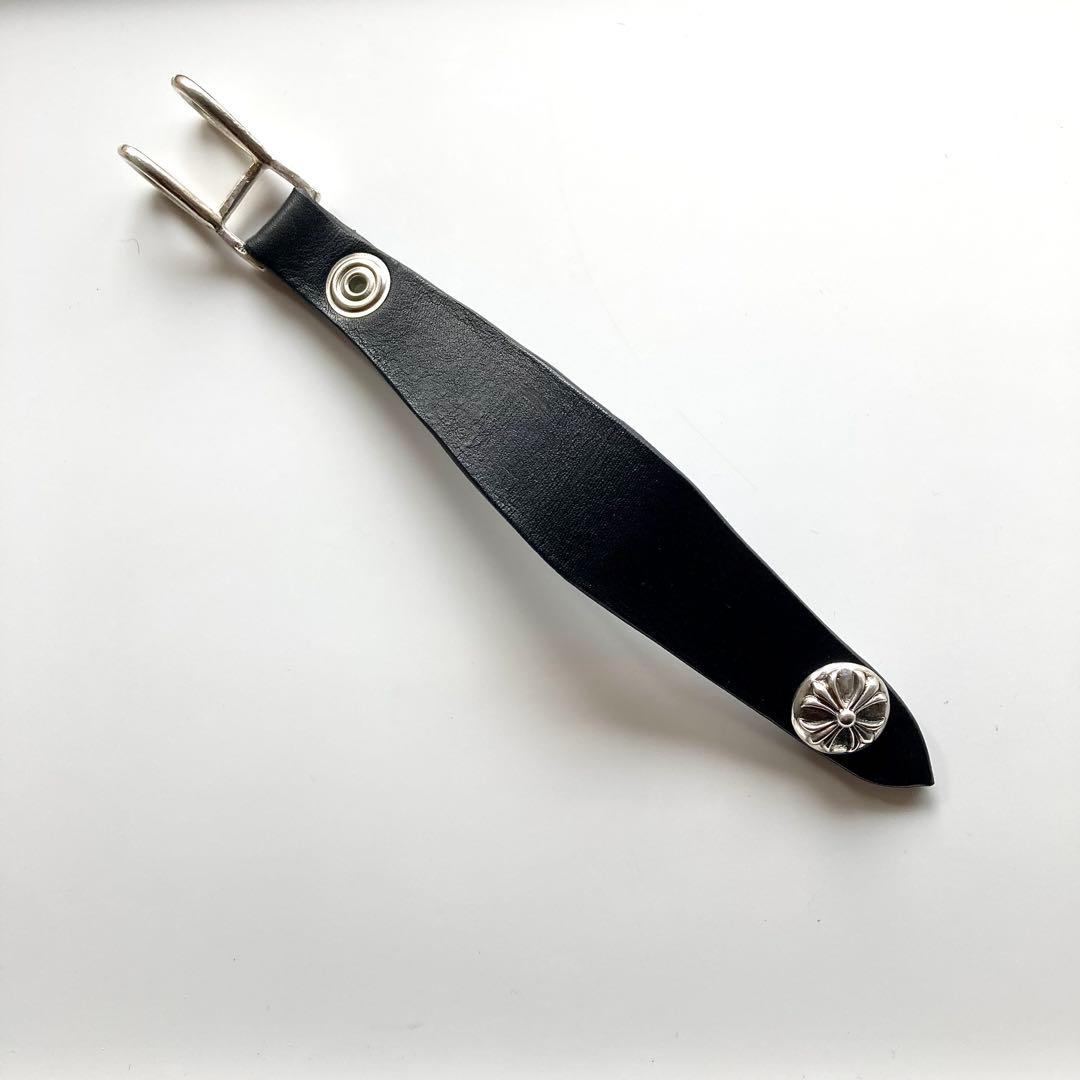 シルバー925 クロスボール　レザーベルト　BWL