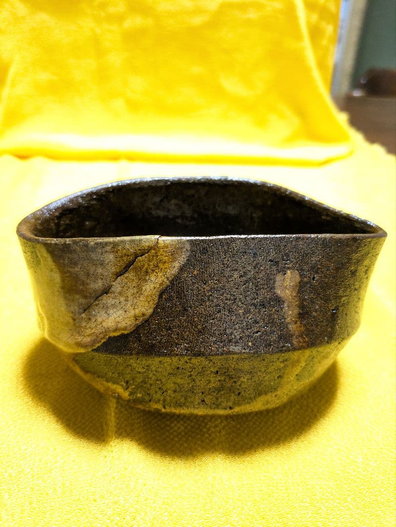 茶道茶碗、建水、石彫建水、世界で一つの建水、倉田辰彦作、日本製